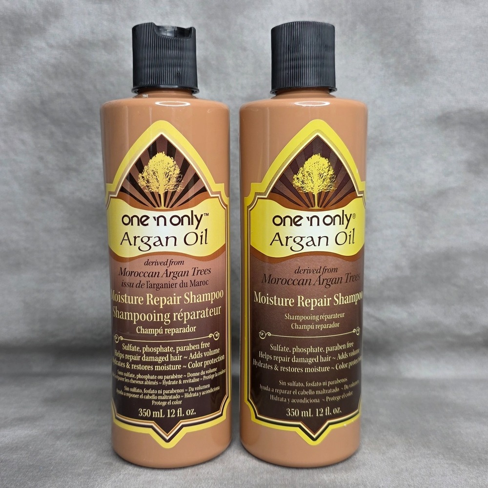 (X2) One 'n Only Argan Oil Moisture Repair Shampoo 12 fl oz